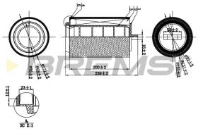 Bremsi FA0543 - BRAKE PADS