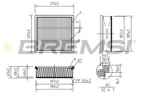 Bremsi FA0563 - BRAKE PADS