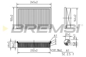 Bremsi FA0565 - BRAKE PADS