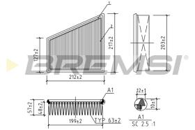 Bremsi FA0567 - BRAKE PADS