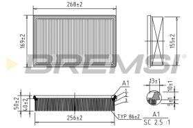 Bremsi FA0570 - BRAKE PADS