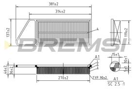 Bremsi FA0577 - BRAKE PADS