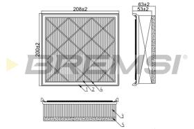 Bremsi FA0582 - BRAKE PADS