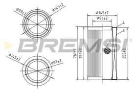 Bremsi FA0584 - BRAKE PADS