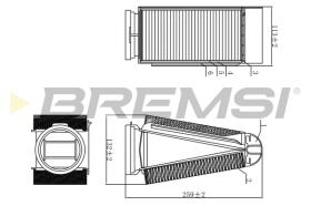 Bremsi FA0589 - BRAKE PADS