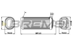 Bremsi FA0591 - BRAKE PADS