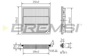 Bremsi FA0593 - BRAKE PADS