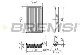 Bremsi FA0600 - BRAKE PADS