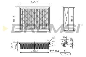 Bremsi FA0603 - BRAKE PADS