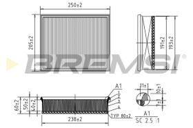 Bremsi FA0606 - BRAKE PADS