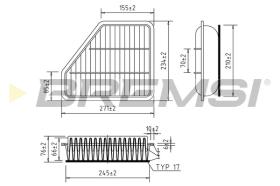 Bremsi FA0613 - BRAKE PADS