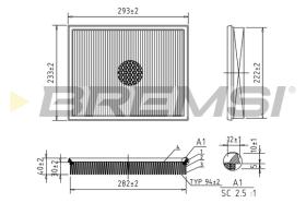 Bremsi FA0616 - BRAKE PADS