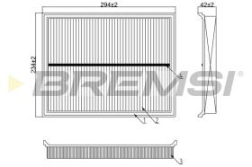 Bremsi FA0618 - BRAKE PADS