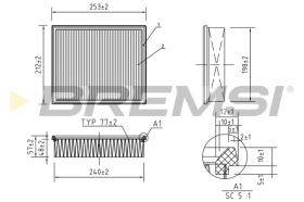 Bremsi FA0628 - BRAKE PADS