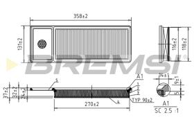 Bremsi FA0633 - BRAKE PADS