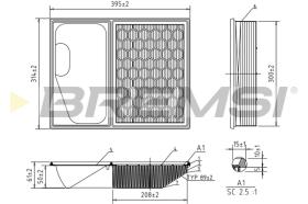 Bremsi FA0641 - BRAKE PADS