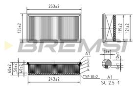 Bremsi FA0652 - BRAKE PADS