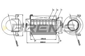 Bremsi FA0653 - BRAKE PADS