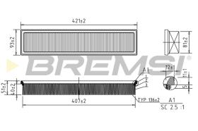 Bremsi FA1020 - BRAKE PADS