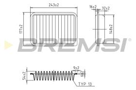 Bremsi FA1024 - BRAKE PADS