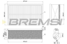 Bremsi FA1032 - BRAKE PADS