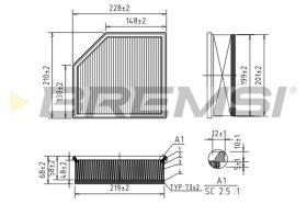 Bremsi FA1035 - BRAKE PADS