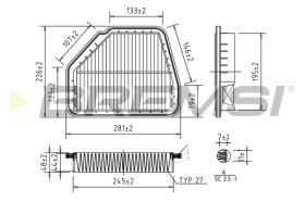 Bremsi FA1038 - BRAKE PADS