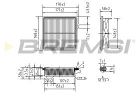 Bremsi FA1041 - BRAKE PADS