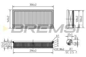 Bremsi FA1042 - BRAKE PADS