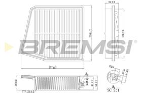 Bremsi FA1047 - BRAKE PADS