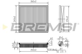 Bremsi FA1049 - BRAKE PADS