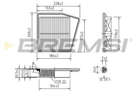 Bremsi FA1050 - BRAKE PADS