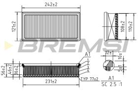 Bremsi FA1067 - BRAKE PADS