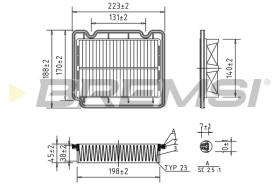 Bremsi FA1072 - BRAKE PADS