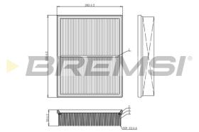 Bremsi FA1081 - BRAKE PADS