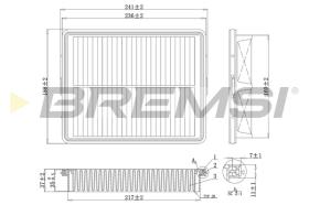 Bremsi FA1090 - BRAKE PADS