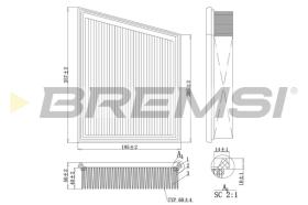 Bremsi FA1106 - BRAKE PADS