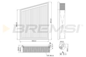 Bremsi FA1107 - BRAKE PADS