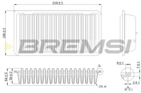 Bremsi FA1110 - BRAKE PADS