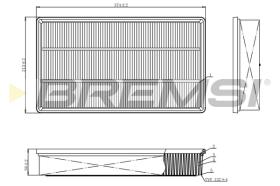 Bremsi FA1113 - BRAKE PADS