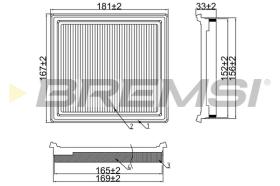 Bremsi FA1116 - BRAKE PADS