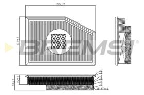 Bremsi FA1117 - BRAKE PADS