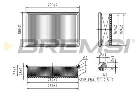 Bremsi FA1125 - BRAKE PADS