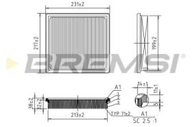 Bremsi FA1126 - BRAKE PADS