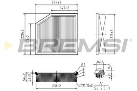 Bremsi FA1128 - BRAKE PADS