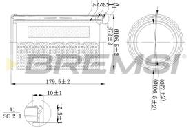 Bremsi FA1138 - BRAKE PADS