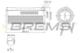 Bremsi FA1140 - BRAKE PADS