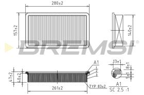 Bremsi FA1152 - BRAKE PADS