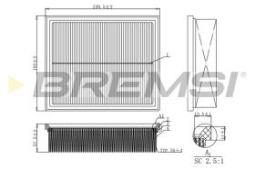 Bremsi FA1153 - BRAKE PADS