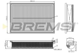 Bremsi FA1158 - BRAKE PADS